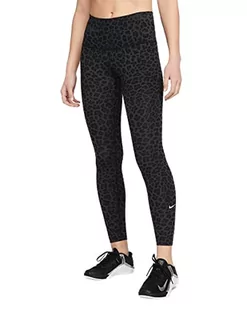 Nike Df Hr legginsy Dk Smoke Grey/White L - Legginsy - miniaturka - grafika 1
