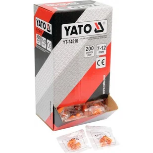 Yato Zatyczki do uszu, z pianki, SNR 34 dB, (200par) YT-74510 - Narzędzia warsztatowe - miniaturka - grafika 4