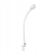 Lampy stojące - Nocna lampka led na wysięgniku biała z Usb neutralna Teo Orno - miniaturka - grafika 1
