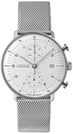Zegarki męskie - Zegarek Junghans 27/4003.46 Max Bill Chronoscope - - miniaturka - grafika 1