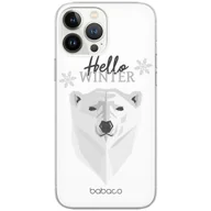 Etui i futerały do telefonów - Etui do Apple IPHONE 11 PRO Winter 003 Babaco Nadruk pełny Biały - miniaturka - grafika 1