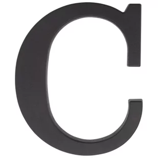 Litera plastikowa "C" czarna 90 mm - Numery na dom - miniaturka - grafika 2