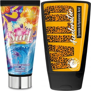 Soleo Surf + Wild Tan Accelerator Gratis - Balsamy i kremy do opalania - miniaturka - grafika 1