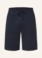 Spodenki damskie - Tommy Hilfiger Szorty Dresowe Rekreacyjne blau - miniaturka - grafika 1