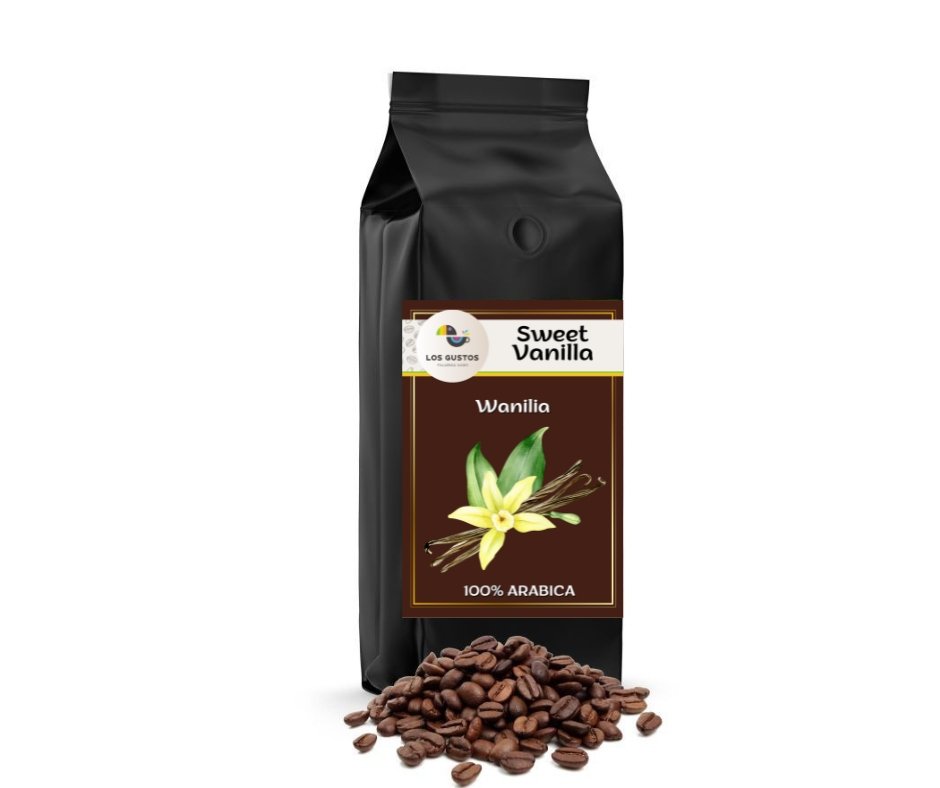 Kawa ziarnista smakowa Wanilia 1kg