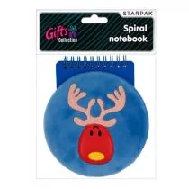 Starpak Notes Na Spirali  Reni 14,5x13cm Pb 12/48 - Szkolne artykuły papiernicze - miniaturka - grafika 1