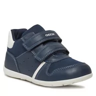 Buty dla chłopców - Sneakersy Geox B Elthan Boy B451PA 05410 C4211 Navy/White - miniaturka - grafika 1