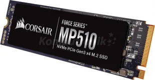 Dysk SSD CORSAIR MP510 CSSD-F1920GBMP510, M.2 (2280), 1.92 TB, PCI-E, 3480 MB/s - Dyski SSD - miniaturka - grafika 2