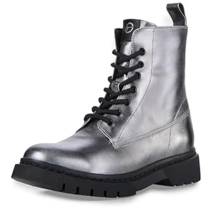 Tamaris Damskie buty 1-25833-41, modne kozaki, Pewter, 39 EU, Pewter, 39 EU - Kozaki damskie - miniaturka - grafika 1