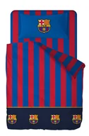 Pościel dla dzieci - LEWANDOWSKI FC BARCELONA Komplet Pościeli 240 x 220 cm Barca Poszewka na Poduszke i Kołdre - miniaturka - grafika 1