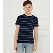 Koszulki dla chłopców - Tommy Hilfiger T-shirt | Regular Fit | z dodatkiem lnu - miniaturka - grafika 1