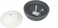 Miski dla kotów - Trixie Vital Dome drinking fountain, 1.5 l/20×10×20 cm, grey/white - miniaturka - grafika 1