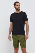 Piżamy męskie - Calvin Klein Underwear piżama męska kolor zielony wzorzysta - miniaturka - grafika 1