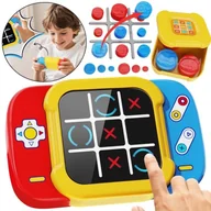 Zabawki interaktywne dla dzieci - Elektroniczna Gra w Kółko i Krzyżyk - miniaturka - grafika 1