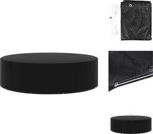 vidaXL Pokrowiec na meble ogrodowe 10 oczek 205x90 cm - Pokrowce ochronne na meble ogrodowe - Pokrowce na meble ogrodowe - miniaturka - grafika 1