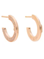 Kolczyki - Emporio Armani Kolczyki EG3590221 Różowe złocenie - miniaturka - grafika 1