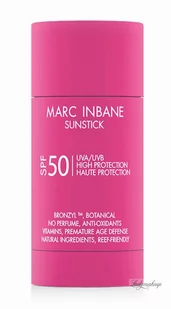 MARC INBANE - Sunstick SPF50 - Sztyft przeciwsłoneczny - Blushing Pink - 15g - Balsamy i kremy do opalania - miniaturka - grafika 1