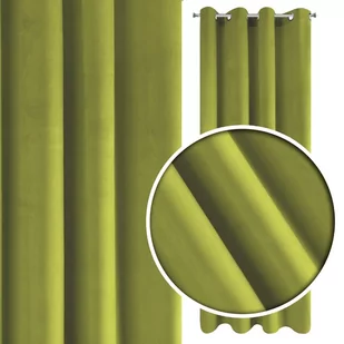 Eurofirany, Zasłona welwetowa, 140x250 cm, Oliwkowy - Zasłony Eurofirany, Zasłona welwetowa, 140x250 cm, Oliwkowy - Zasłony - miniaturka - grafika 1