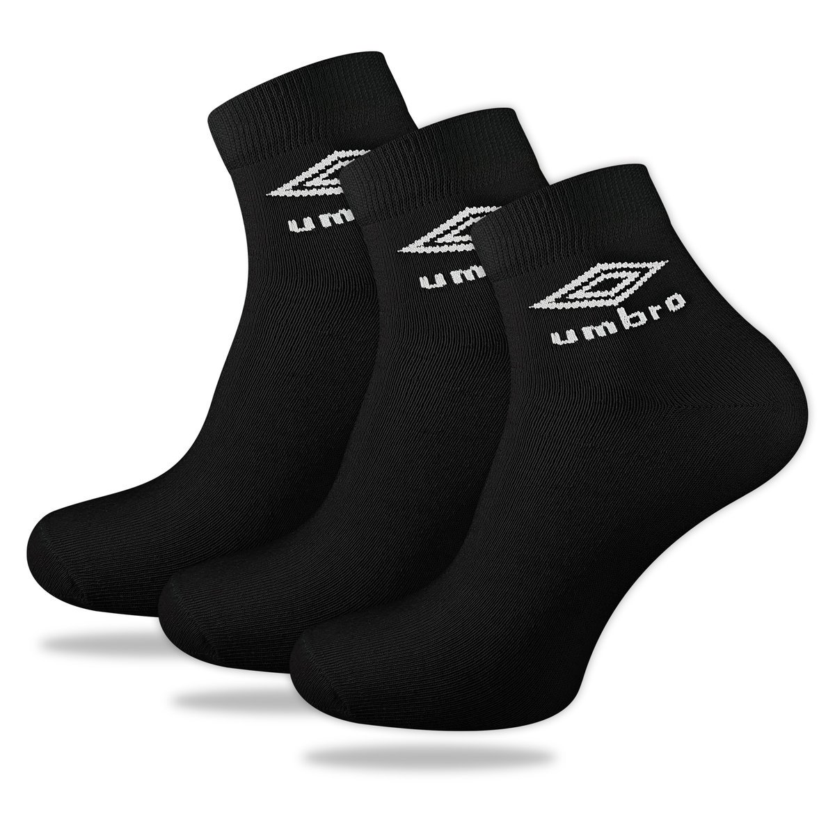 UMBRO skarpety QUARTER bawełna 3-PAK 39-42