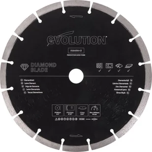 Evolution Tarcza diamentowa segmentowa D230SEG-CS 230mm do cięcia materiałów budowlanych - Tarcze do pił - miniaturka - grafika 1