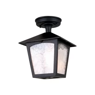 Elstead Lighting York Rigid Tube Lantern BL6A BLACK Lampa sufitowa ogrodowa IP44 stylowa BL6A BLACK) - Lampy ogrodowe - miniaturka - grafika 1