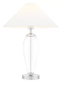Kaspa : Lampa stołowa Rea - biały abażur (40604101) - Lampy stojące - miniaturka - grafika 1