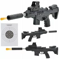 Zabawki militarne - Karabin Pistolet Na Kulki Laser Asg Replika 44Cm - miniaturka - grafika 1