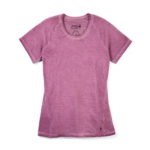 Koszulka damska Smartwool  Merino Sport 150 Plant-Based Dye Short Sleeve Summer Sound L - Koszulki i topy damskie - miniaturka - grafika 1