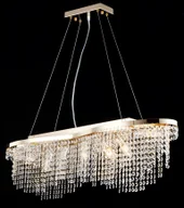 Lampy sufitowe - Luksusowa lampa wisząca glamour z kryształków Tois - Maytoni - miniaturka - grafika 1