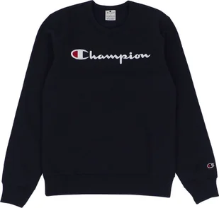 Champion Bluza męska Champion Crewneck granatowa 220254 BS501 L - Bluzy męskie - miniaturka - grafika 1