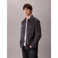 Koszule męskie - Calvin Klein Jeans Sztruksowa koszula Relaxed fit - miniaturka - grafika 1