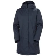 Płaszcze damskie - Damski płaszcz HELLY HANSEN W VANCOUVER FLEECE LINED JKT 54268_597 – Granatowy - miniaturka - grafika 1