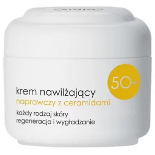 ZIAJA_Krem nawilżający naprawczy z ceramidami 50+ każdy rodzaj skóry na dzień SPF6 50ml - Kremy do twarzy - miniaturka - grafika 1