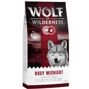 Sucha karma dla psów - Wolf of Wilderness  ""Ruby Midnight"", wołowina i królik 12 kg - miniaturka - grafika 1