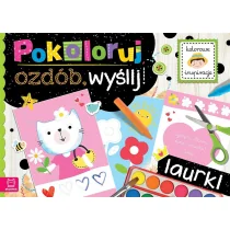 Pokoloruj, ozdób, wyślij Laurki - Literatura popularno naukowa dla młodzieży - miniaturka - grafika 2