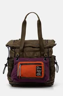 Torebki damskie - Desigual plecak MODULARIS ORIGINALE damski kolor zielony duży gładki 24WAKY18 - miniaturka - grafika 1