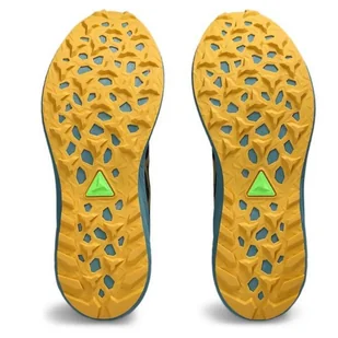 Buty do biegania Asics Fuji Lite 4 M 1011B698 (kolor Czarny. Niebieski. Żółty, rozmiar 45) - Buty sportowe męskie - miniaturka - grafika 3