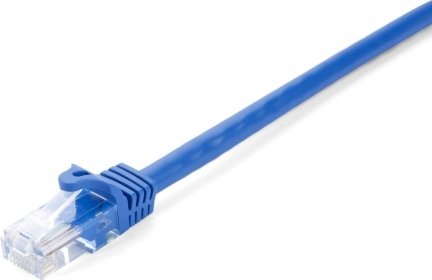 Zdjęcia - Drut i kabel V7 V7CAT6UTP-50C-BLU-1E, 0,5 m, Cat6, U/UTP , RJ-45, RJ-45, Niebieski (UTP)