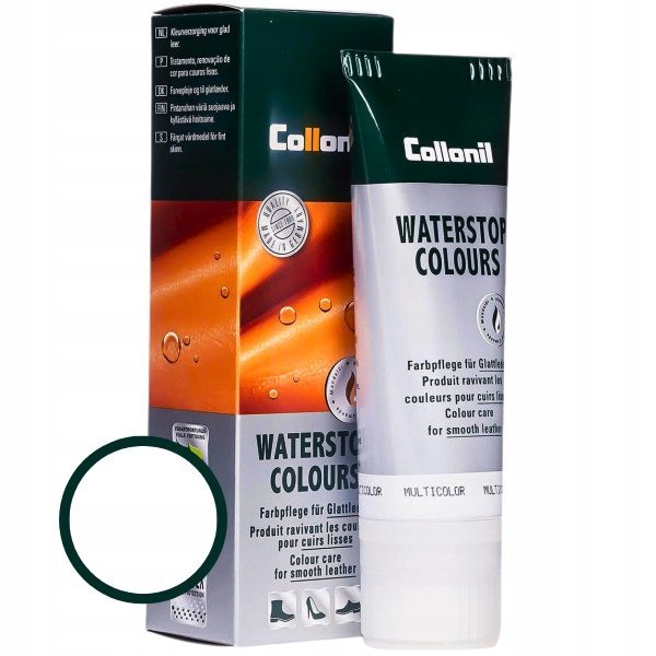 Krem Do Butów Renowator Impregnat Waterstop Colour 75ml Biały Collonil