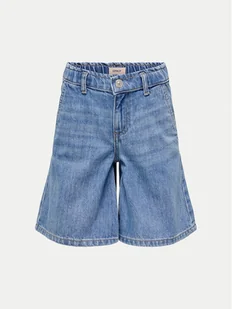 Kids ONLY Szorty jeansowe Comet 15341488 Niebieski Oversize - Spodenki damskie - miniaturka - grafika 1