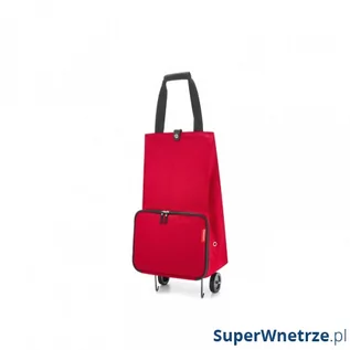 Torby i wózki na zakupy - Wózek Reisenthel Foldabletrolley red kod: RHK3004 + Sprawdź na SuperWnetrze.pl - grafika 1