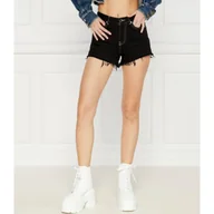 Spodenki damskie - Pinko Jeansowe szorty HONEY | Regular Fit - miniaturka - grafika 1