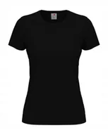 Koszulki i topy damskie - Koszulka damska T-shirt damski Stedman ST2620 Classic-T Organic Black XS - miniaturka - grafika 1