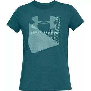 Koszulka damska Under Armour Sportstyle Mesh Logo Crew 1310488 - Koszulki sportowe damskie - miniaturka - grafika 1