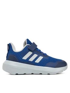 adidas Sneakersy Fortarun 3 JI2189 Granatowy - Buty dla dziewczynek - miniaturka - grafika 1