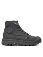 Botki męskie - Palladium Trapery Mono Chrome 73089-089-M Szary - miniaturka - grafika 1