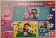 Puzzle - Puzzle Trefl SURPRISE PUZZLE 4w1 280 elementów Puzzle TREFL - 4w1 - miniaturka - grafika 1