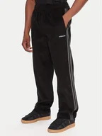 Spodnie sportowe męskie - adidas Spodnie dresowe Corduroy JX3107 Czarny Regular Fit - miniaturka - grafika 1