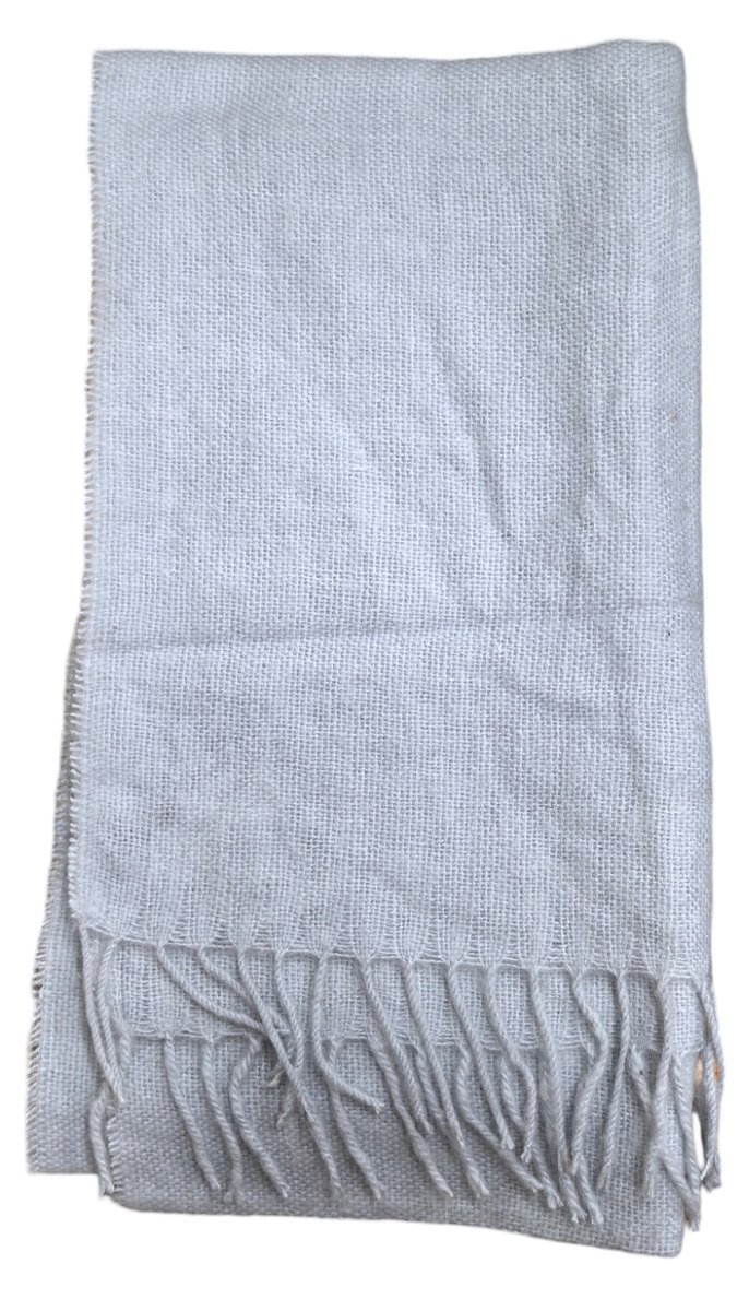 OVS CIEPŁY SZAL DAMSKI Z FRĘDZLAMI JESIEŃ / ZIMA BŁĘKIT ROZM. 55 X 205 CM