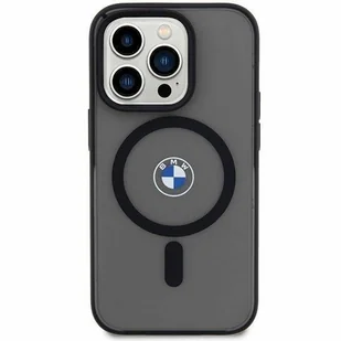 Etui BMW BMHMP14MDSLK iPhone 14 Plus 6.7" czarny/black hardcase Signature MagSafe - Etui i futerały do telefonów - miniaturka - grafika 1